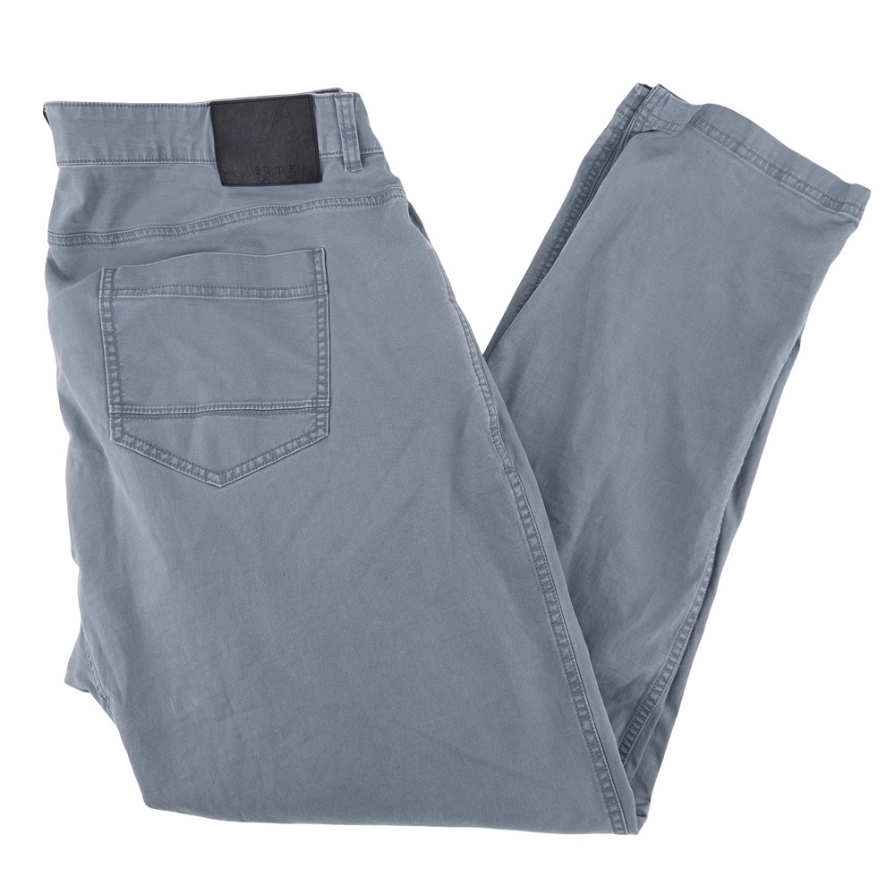 Sitka Mens 42x32 Everyday Pant Thunder Blue Straight Leg Casual Outdoor Gorpcore